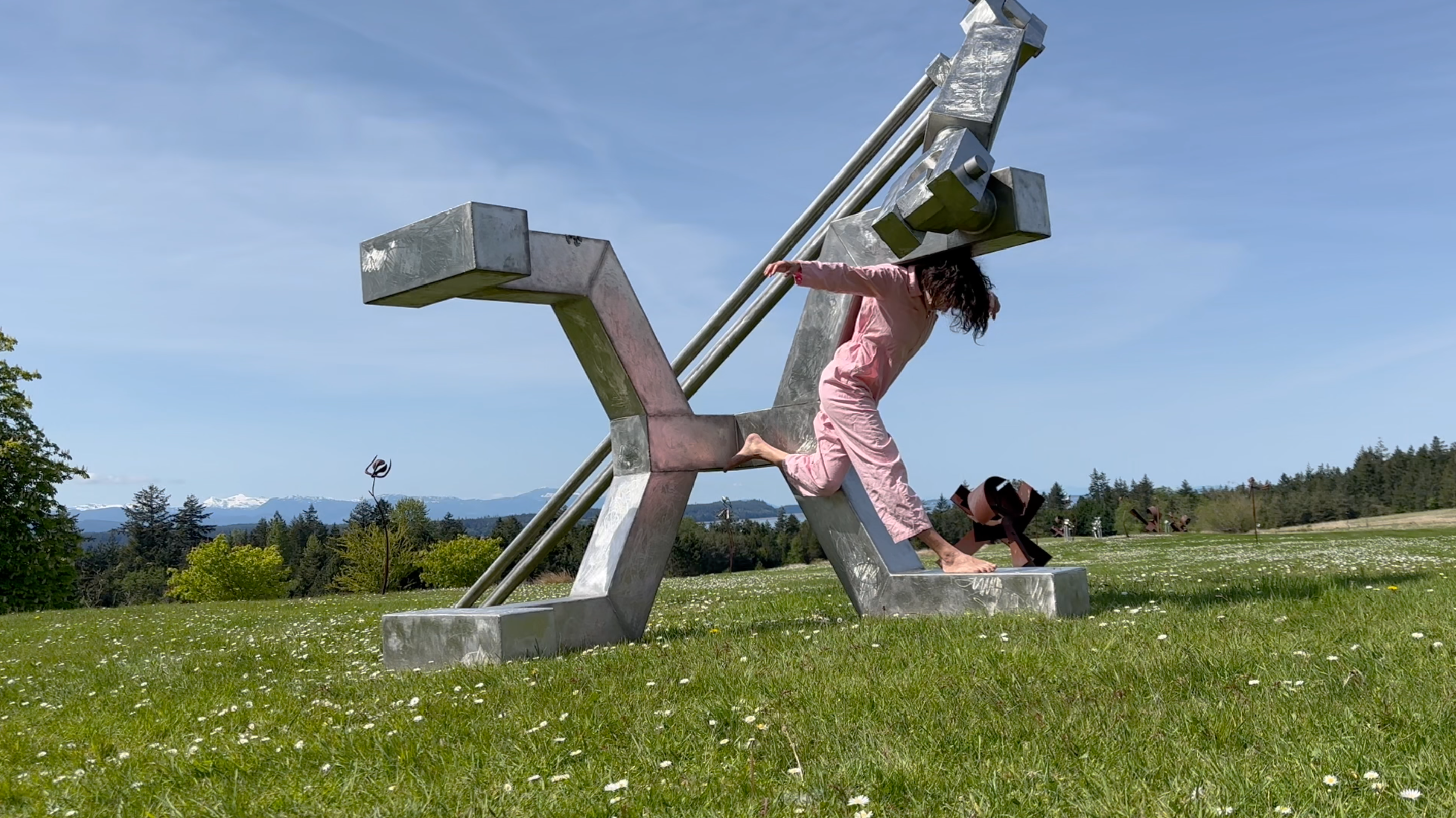 Load video: Experimentation from research residency at Jeffrey Rubinoff Sculpture Park [Sculpture 2-4]