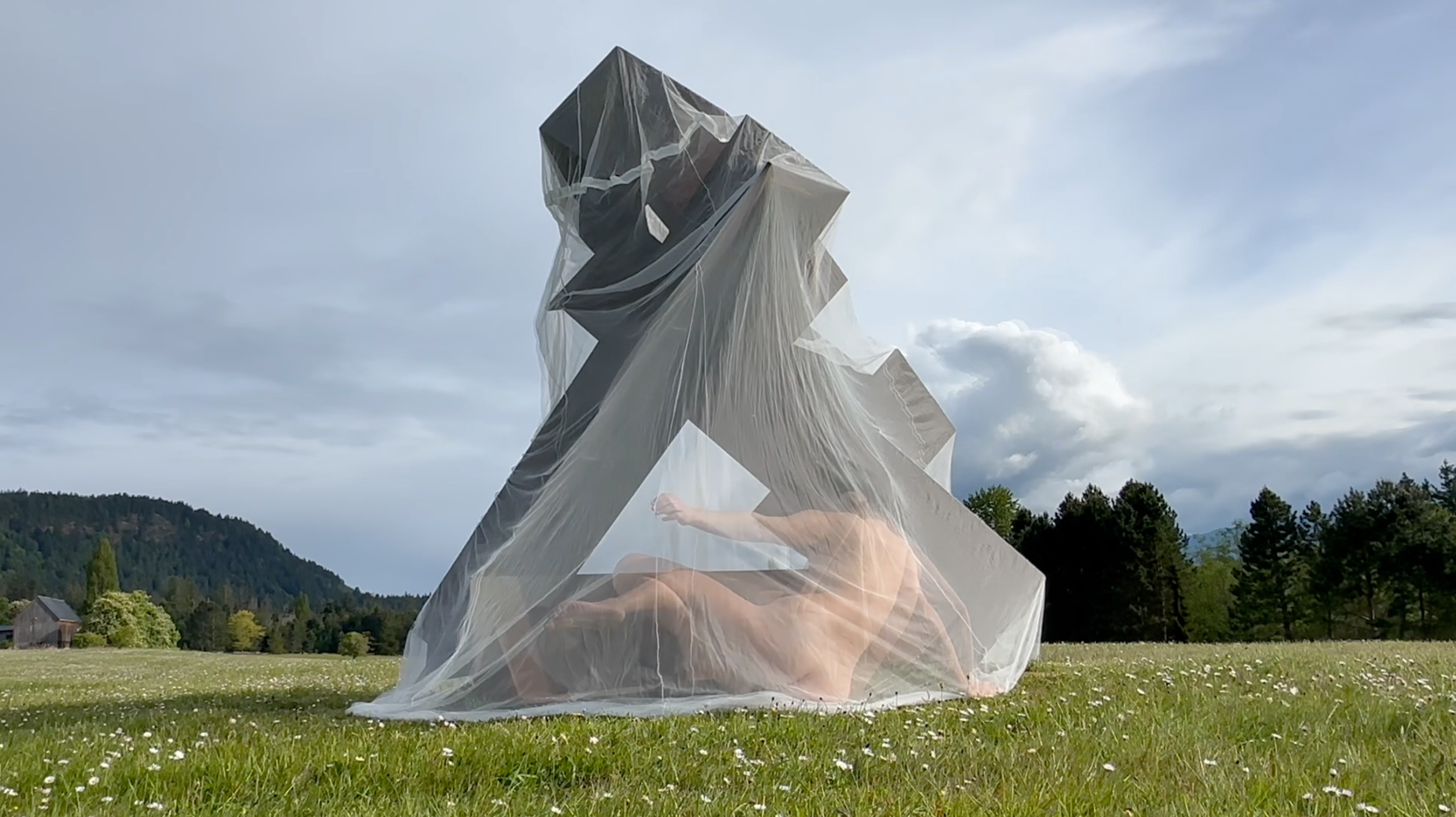 Load video: JRSP Research Residency; movement exploration of permeability, surfaces, thresholds ... and consequent video sketch